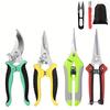 Heavy-Duty Garden Pruning Shears Set, Multi-Functional Pruning Shears/Fruit Picking Shears/Branch Cutters