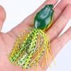Floating Poisons Frogs Lures Floating Soft Baits Simulated Frogs Fishing Baits for Basses Fishing in Lake and Rivers