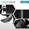 16 Blades Heat Powered Fireplace Fan Double Sided Log Wood Burner Ecological Efficient Home Heat Distribution Quiet Stove Fan
