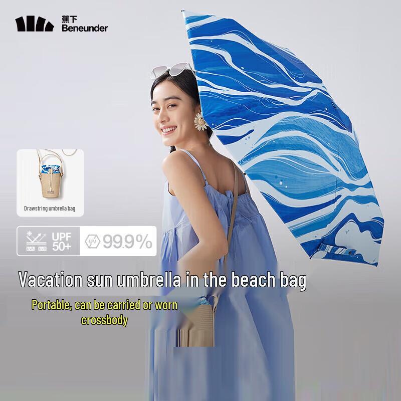 Beneunder Five-Fold UV Protection Sun & Rain Umbrella