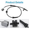 2 Pcs ABS Wheel Speed Sensors Compatible with Nissan Rogue 2.5L L4 2014 2015 2016 2017 2018 2019 2020, Front Left & Right abs Sensors, Replacement
