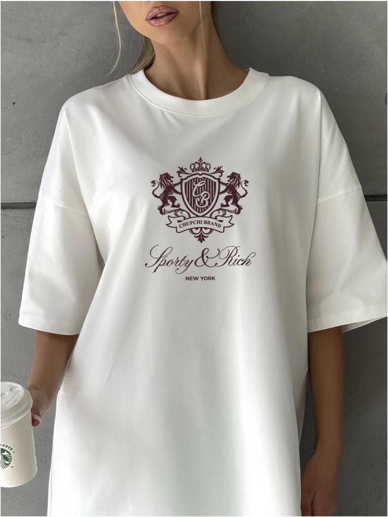 Women's Oversize Summer Fashionable and Versatile Commuter Top