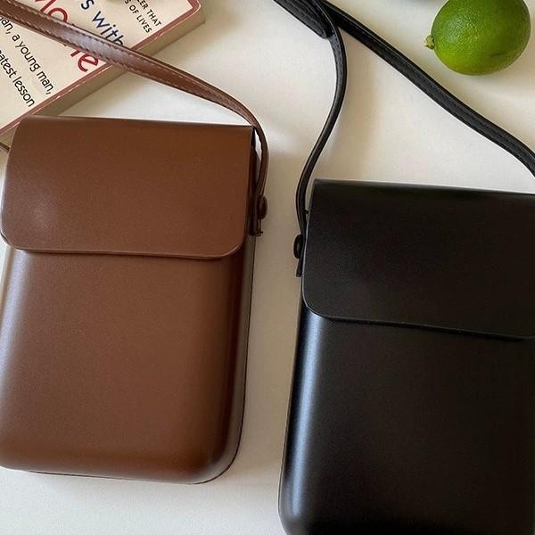 Fashion Simple Versatile Saddle Bag for Women, Shell Bag, Candy Color Small Square Bag, Solid Color Phone Bag, Single Shoulder Crossbody Small Bag