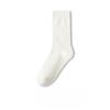 Female Spring and Autumn Comfortable and Casual Pure Color Boneless Sweat Absorption Breathable Multi Pattern Socks