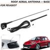 Car Roof Mount Antenna Aerial Base Mast Wire Cable FM AM Amplifier Signal Compatible For 106 205 206 306 307 309 406 806
