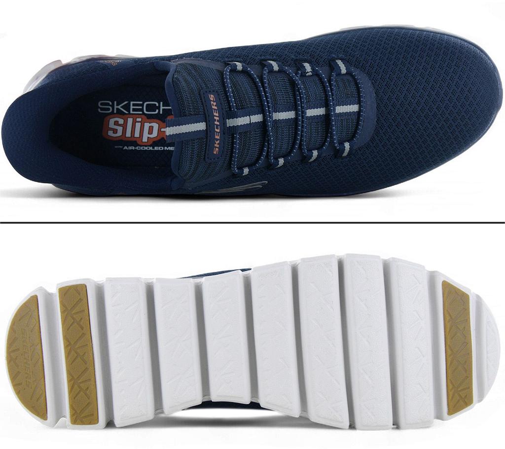 Skechers Slip-ins: Glide-Step - Noxus - Men's Sneakers Shoes Blue 233010-NVY ORIGINAL