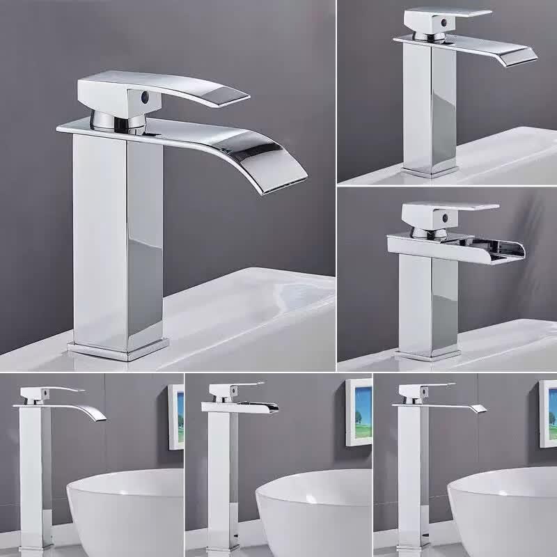 Handun Wide-mouth Waterfall Basin Faucet