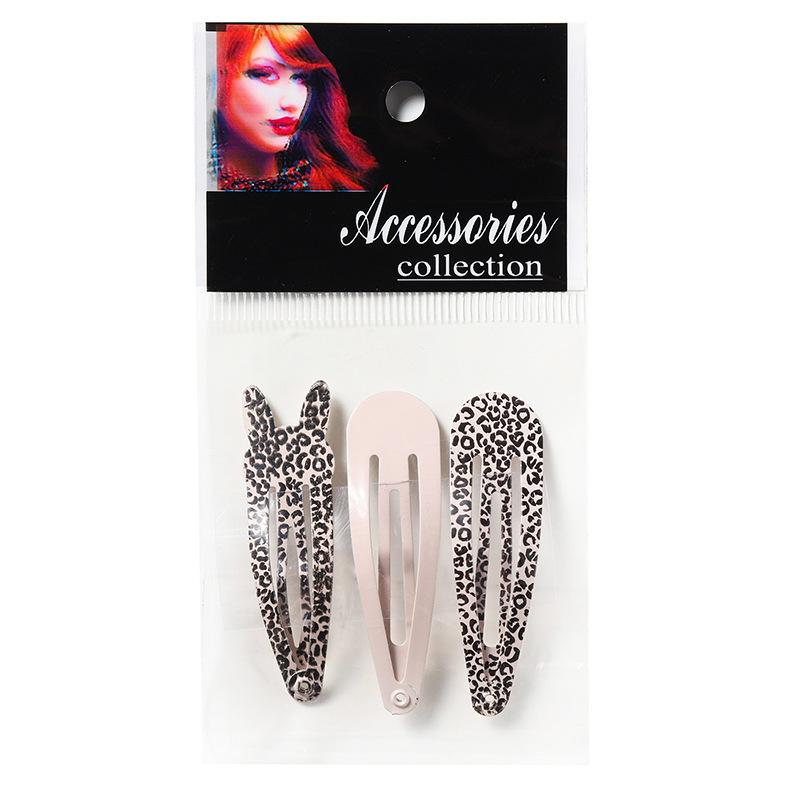 3pcs Cute Seamless Hair Clip for Women Metal Bangs Side Clips Beauty Hair Accessories Set Edge Hairpin Clip Makeup Hair Tools