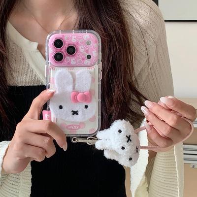 Miffy Kropki Etui Ochronne dla Kobiet iPhone17 Pro Max/Apple 14/16 Pro/15