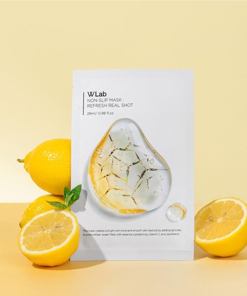 W.Lab Non-Slip Refresh Real Shot Mask (5 Sheets) NONE