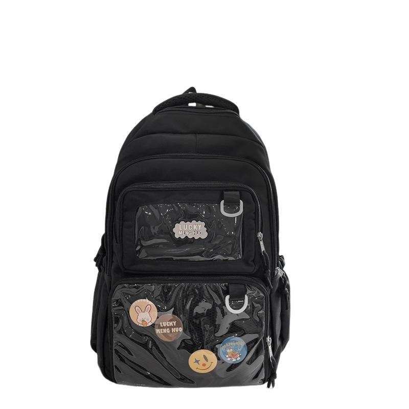 Ita Bag Clear Window Tote Bag Anime Display Shoulder Handbag Backpack чёрный