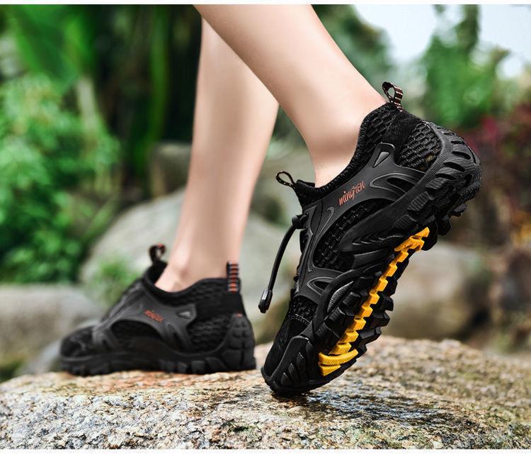 Herren Atmungsaktive Mesh Watschuhe - Sportlich Lässig Koreanischer Stil Wandersandalen