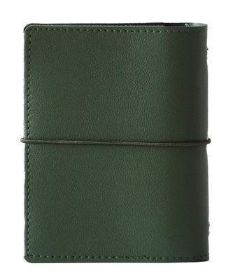 V.for.M M5 Mini-Organizer mit 5 Löchern und Gummiband, 5-Loch-Tagebuch, Notizbuch, Ringbuch, Notizblock, Terminkalender (Olive, Mini 5-Loch-Größe)