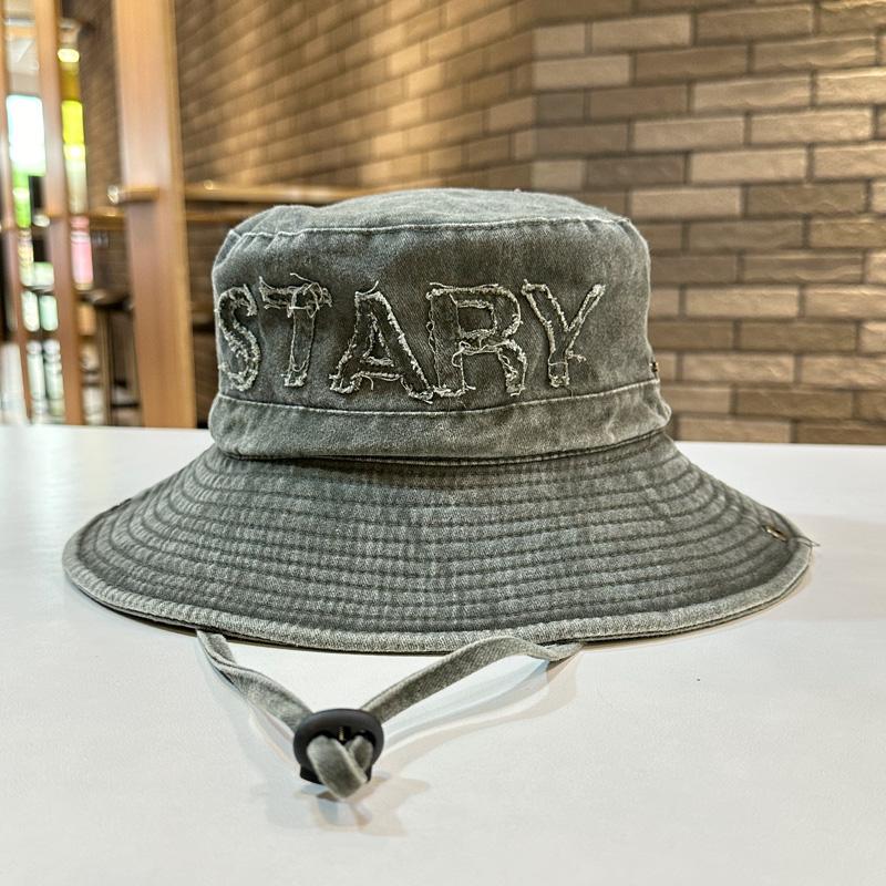 

Outdoor Cowboy Hat Women Men Vintage Denim Sun Protection Camping Hat Hiking сірий колір