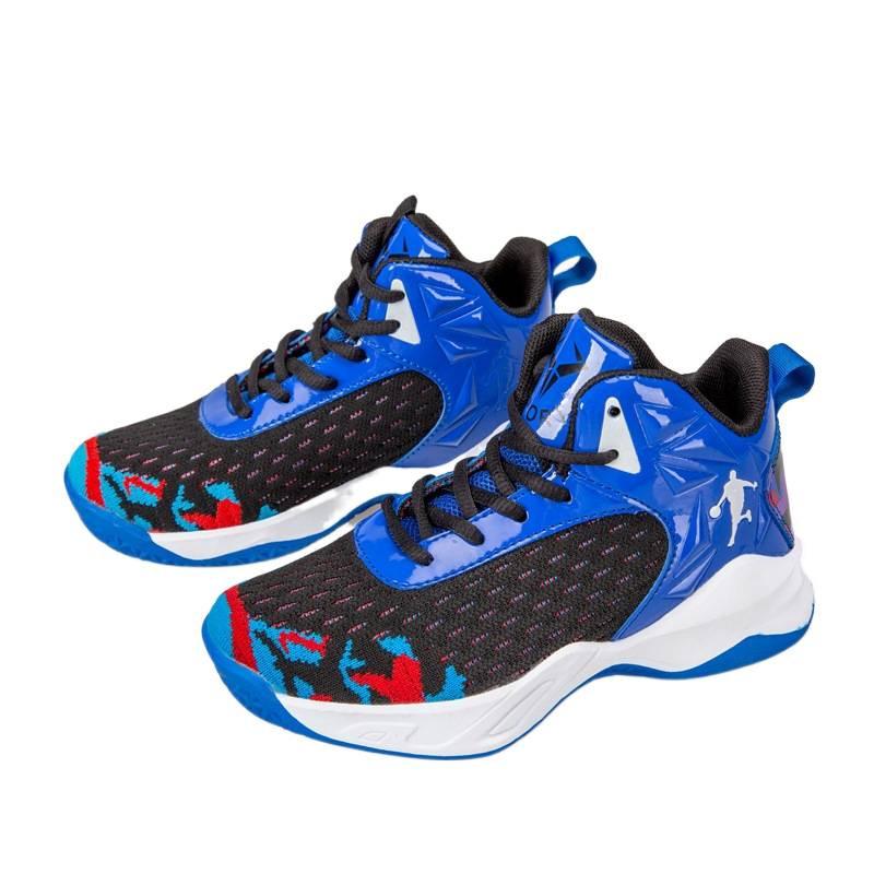 Children's basketball shoes 2025 spring and summer new boys' sports shoes teenagers friction sound wear-resistant running shoes