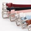 Summer Rivet Women'S Belt, Imitation Leather Thin Belt, Student Decorative Belt