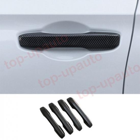 For Acura Integra 2023+ ABS Carbon External Door Handle Bowl Protect Cover Trim