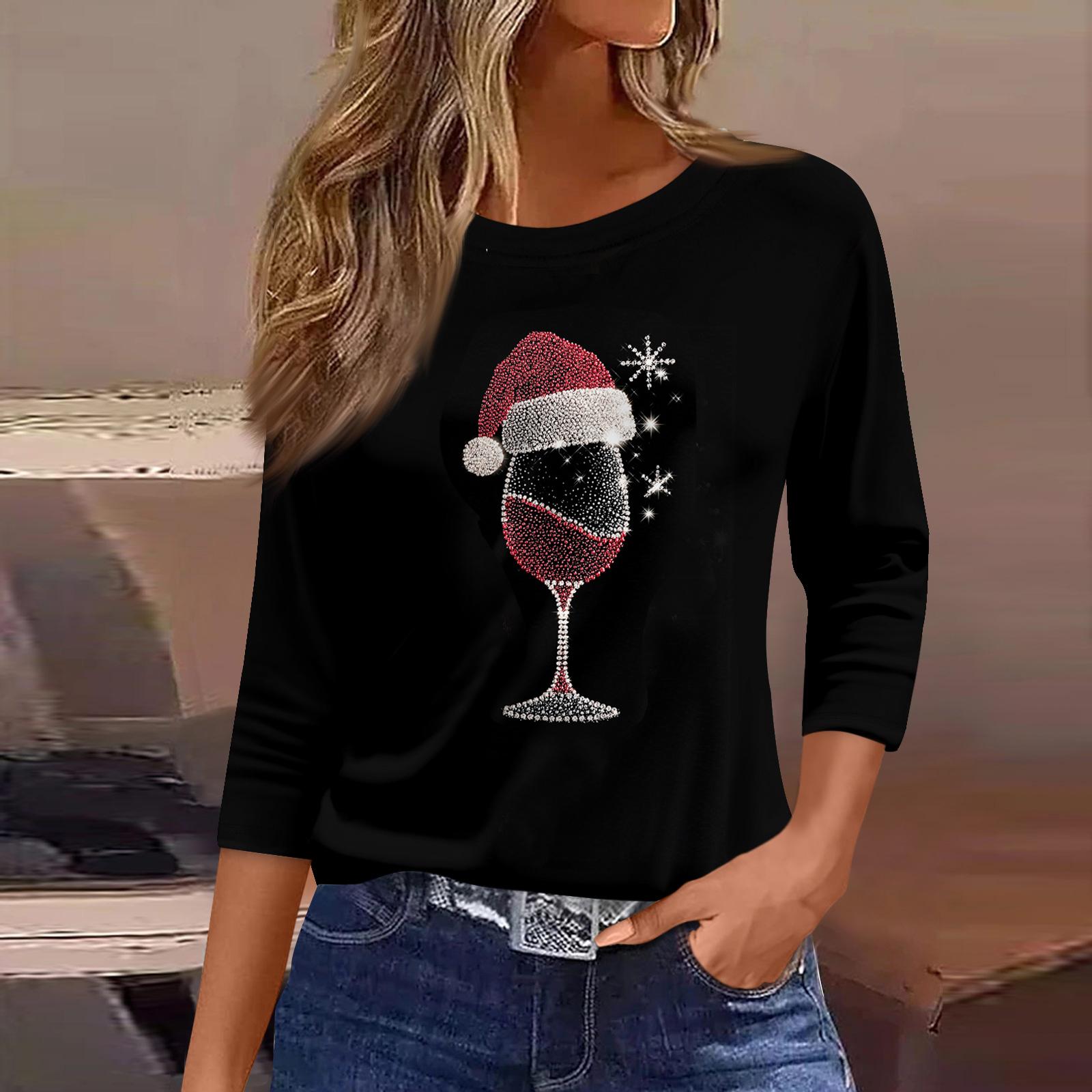 

Женские топы с рукавами 3/4, цветочный принт, винтажная мода, повседневные свободные рубашки с круглым вырезом больших размеров XXXL