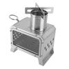 Wood Burning Stove with Drawer Ash Tray Multifunctional Firewood Stove for Outdoor Cooking Camping