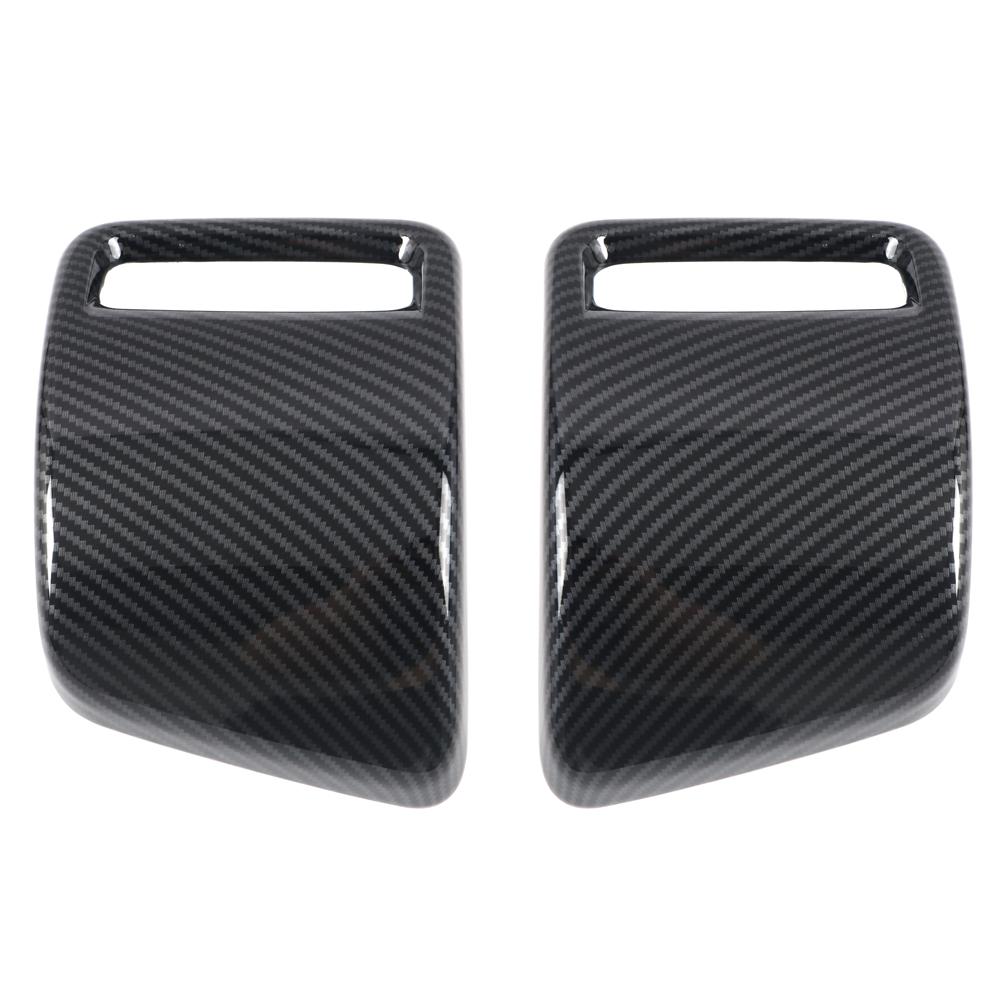 Carbon Fiber ABS Rear Tail Light Cover Trim for Dodge Ram 1500 2019 2020 2021