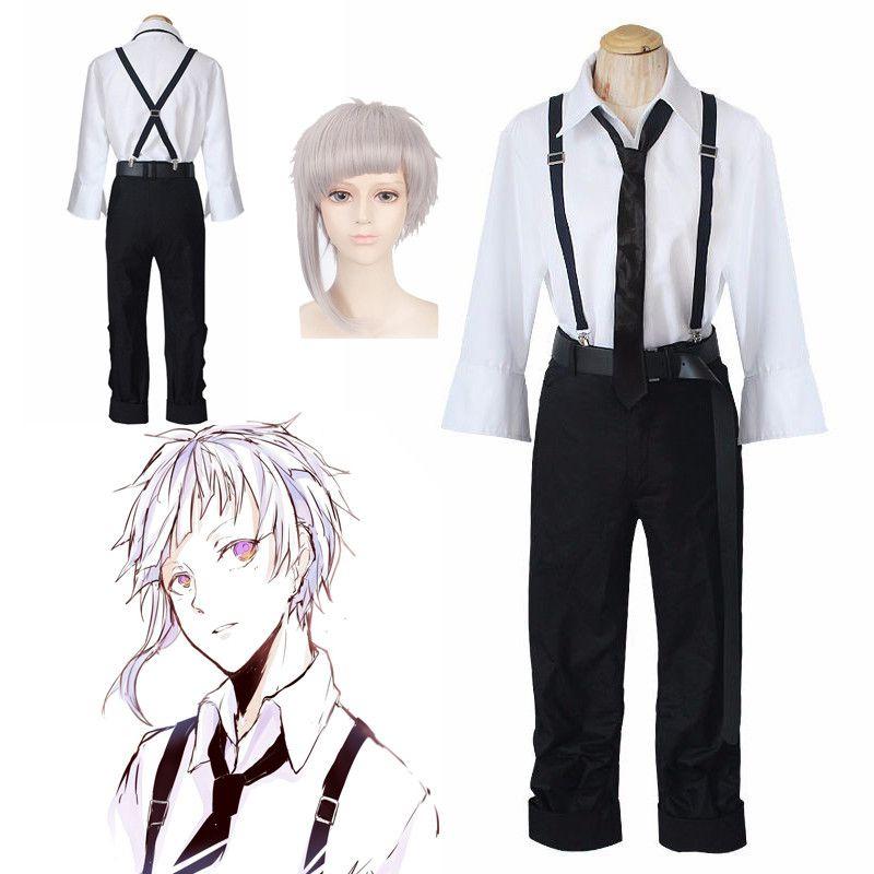 Unisex Bungo Stray Dogs Nakajima Atsushi Cosplay Costume With Perfect Stitches And Quality