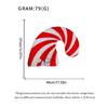 Holiday Party Hat Stripe Hat Mask Candy Cane Costume Christmas Elf Hat Christmas Candy Outfit Halloween Cosplay Costumes