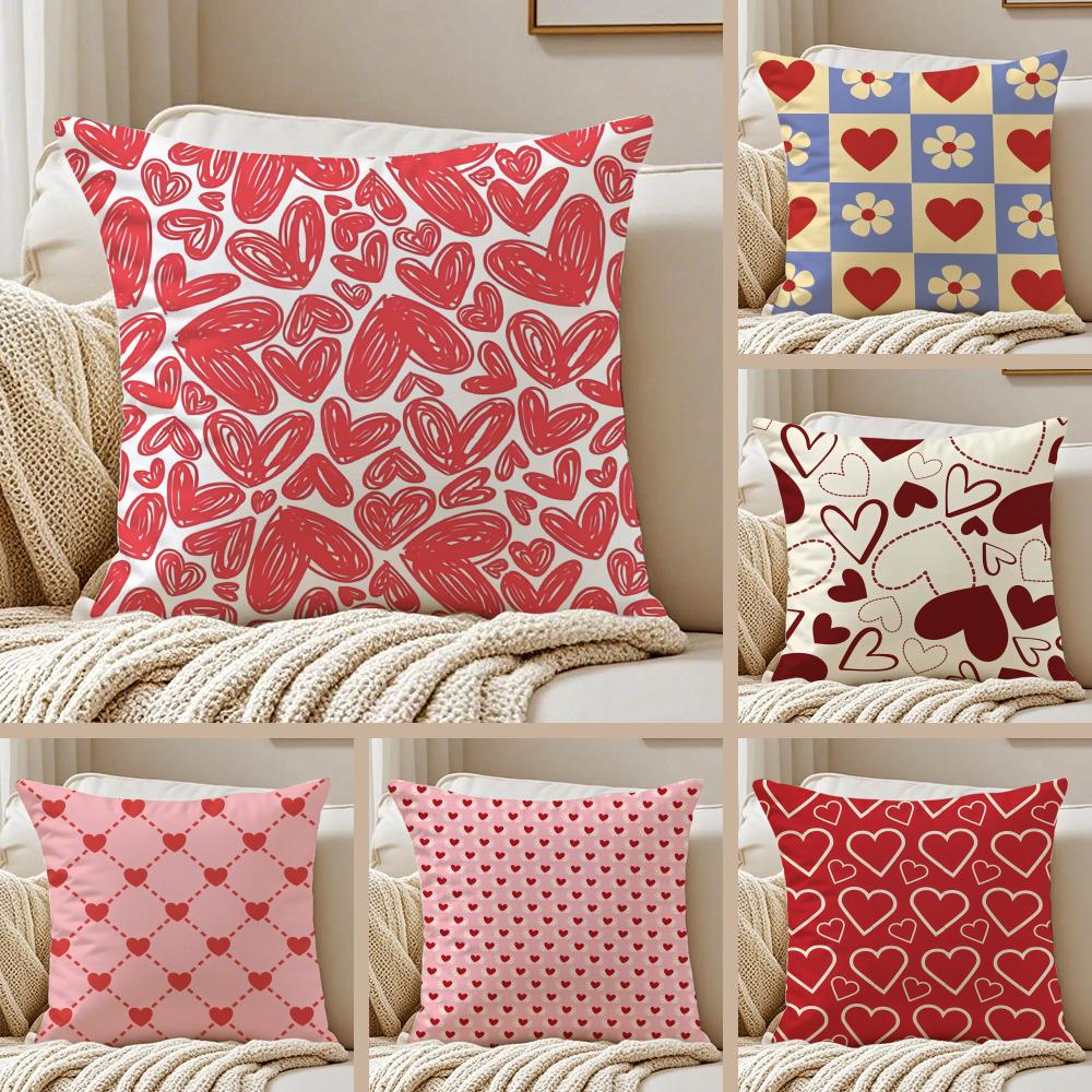 Gift for Lover Cushion Cover Pillowcase Ultra Soft Skin Friendly Fabric Cloud Like Comfort Concealed Zipper