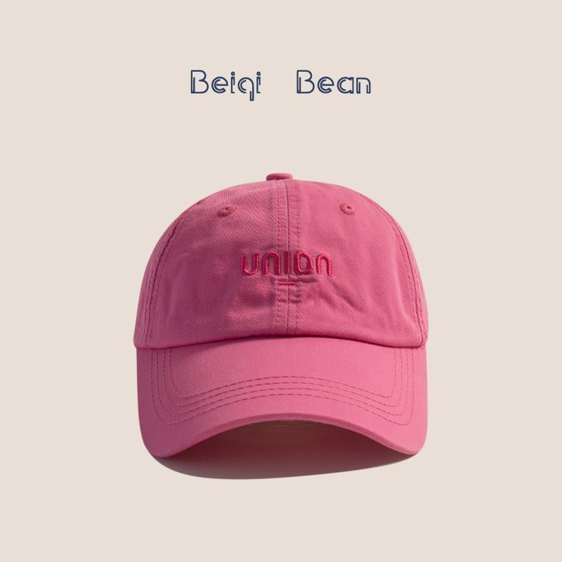 Baby Sun Protection Cap With Embroidered Letters For Summer Outdoor Play