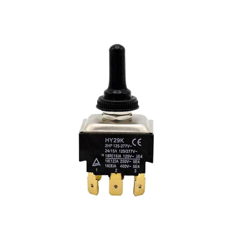 

Stable 3 Stage 9 Pin Button Switches HY29K Toggle Switches Electrical Button Switches for Home Electrical Upgrades 1