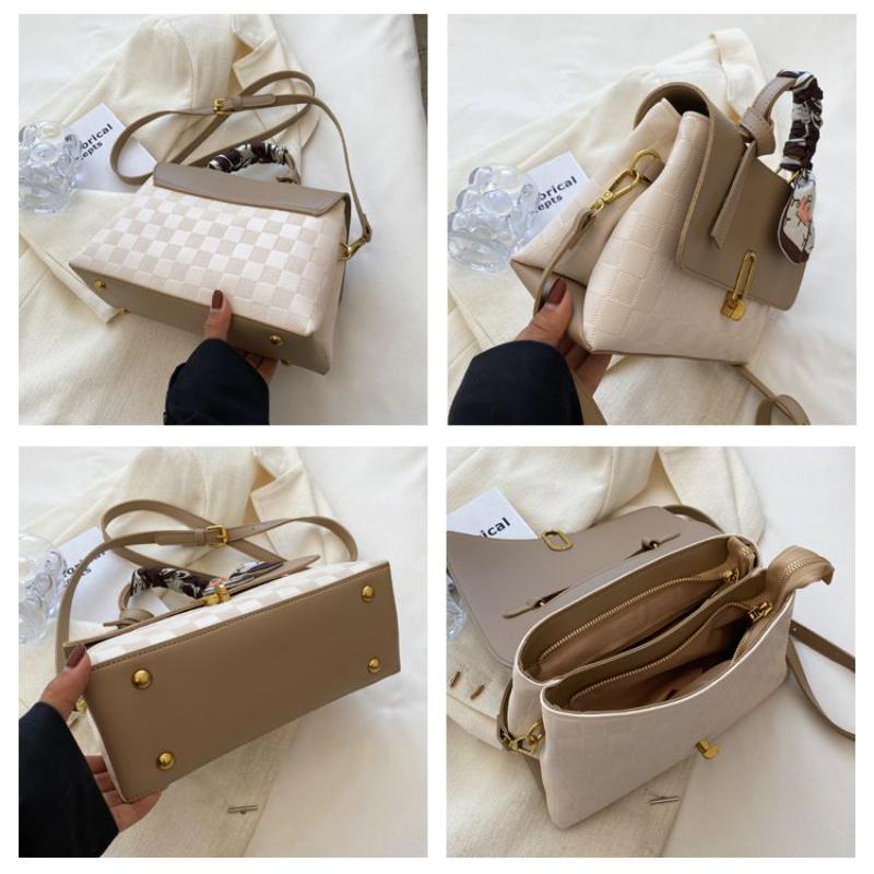 Vysoce kvalitní a elegantní dámské kabelky Trendy a módní tašky přes rameno pro malý dav Práce Ins-style Nákupní tašky Messenger