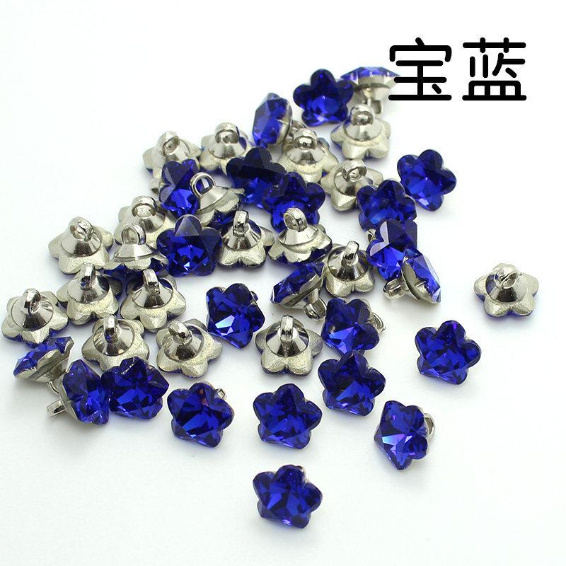 

Three Loves, пуговицы, стеклянные хрустальные ромбовидные пуговицы, цветная рубашка, пуговицы своими руками, норка, кардиган, пуговицы Y153-sapphire blue * see details