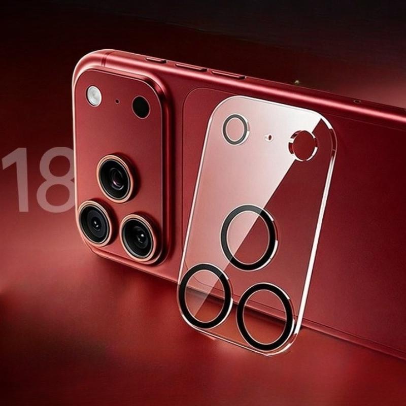 For iPhone 18 17 Pro Max Camera Lens Protector 3D Tempered Glass for Iphone 18ProMax 17ProMax HD Anti Scratch Back Lens Cover 4