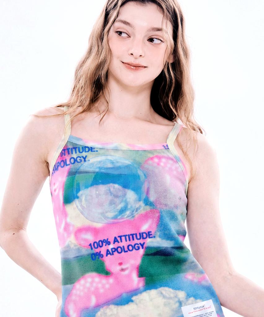 Soipeuyukaen Drawing Full Print Sleeveless