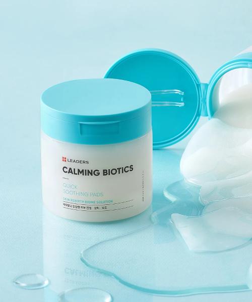 Leaders Cosmetics [бесплатный подарок] Успокаивающие Биотики Быстроуспокаивающий Пэд 170 мл 80 Листов none