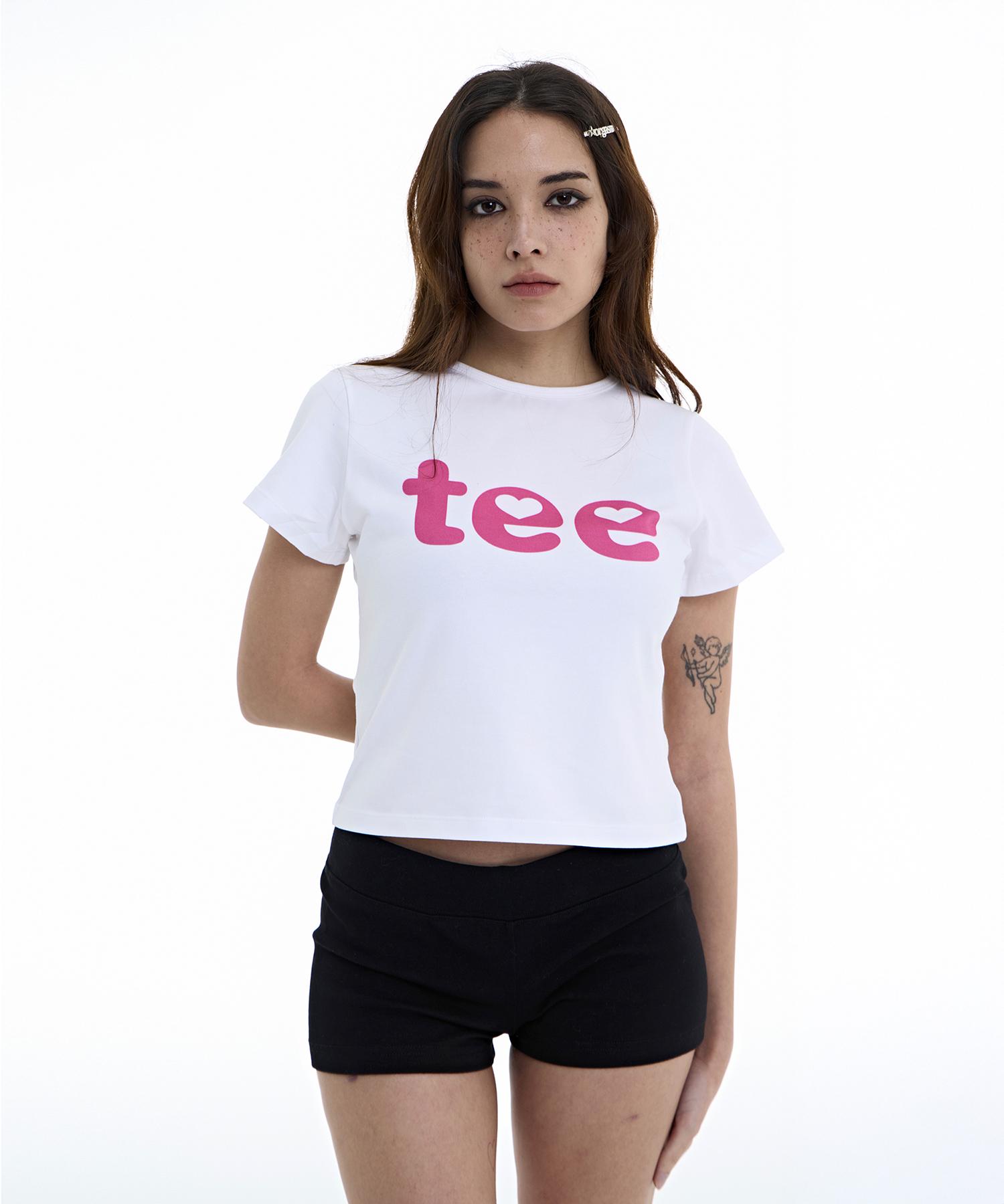 Minimal Fair Heart Tee White Free