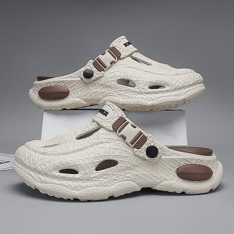 Summer 2025 Men s Anti-Slip Sport Sandals with Thick Sole  Height Boost