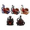 3D Octopus Whiskey Decanter, Nautical Art Collectible Whiskey Bottle, 350ml Glass Decorative Liquor Bottle, Home Bar Decanter for Spirits Whiskey