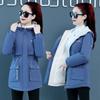 Jacket Women's New Versatile Casual Short Loose Hooded Trench Coat Women's Autumn and Winter Clothing