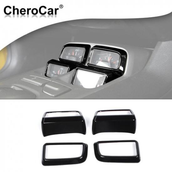 For Chevrolet Camaro 10-2015 4x Gear Shift Front Dashboard Cover Trim Panel