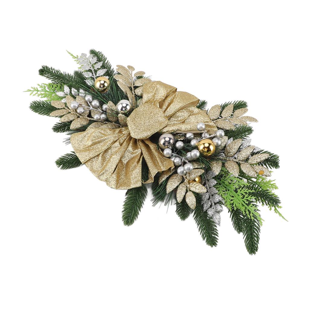 Christmas Staircase Decoration Cordless 60x30cm PVC Exquisite   Stairway   for Table Wall