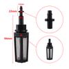 5Pcs 4/8/10Mm Hose Drip Irrigation Filter Industrial Agriculture Fertilization 120 Mesh Metal Mesh Quick Connect Filter Fittings