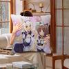 Cartoon Nekopara Pillow Anime Pillow Sofa Bed Head Pillow Cover Cushion Cover 45x45 Cm Fashion