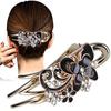 Headwear Alligator Hair Clip Crystal Flower Hairpin Rhinestone Butterfly Hair Claw Hair Accessories