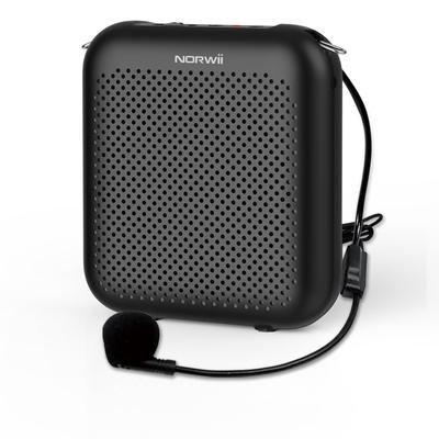 Amplificatore NORWII 4000mAh Portatile Ricaricabile Mini Amplificatore Audio con Microfono Cablato Amplificatore Audio per Formazione e Auricolari per Formazione,