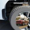 Schutzblech-Set vorne und hinten(4 Stück) Für Chevy Silverado -2025, Schmutzfängerentfernung & Für Silverado 1500