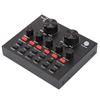 Freeboss Bluetooth Computer Record Sound Card USB Record 6 Channel Digital Effects Audio Mixer for Mobile Phone Computer PC