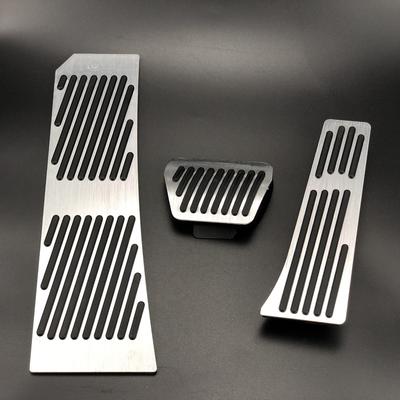 For BMW Z4 E85 E86 E89 Aluminum Alloy Gas Fuel Brake Footrest Pedal Plate Pad AT Car Accessories
