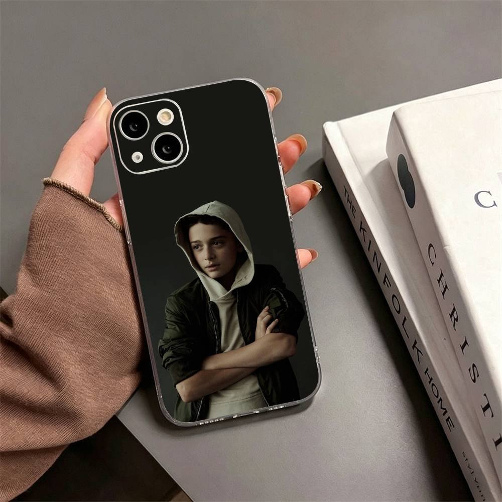 Actor Noah Schnapp Phone Case For iPhone17,16,15,14,13,12,11 Plus,Pro Max Soft Transparent Cover