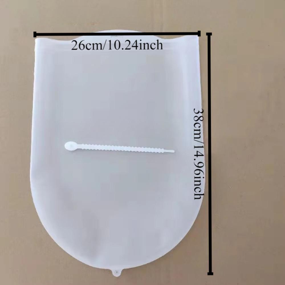 1pc Silicone Dough Kneading Bag Silicone Dough Kneading Bag Flour Mixer Bag Bread Pastry Pizza Multifunctional Dough Mixer