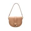High-end Popular Single Shoulder Armpit Bags Half Moon Style Modern Large Capacity Square Bag Girls Light Luxury Crossbody Bag